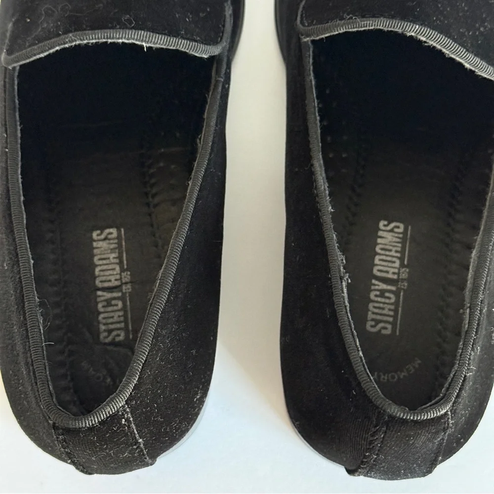 Stacy Adams Savian Velour Slip-on Loafers Men Shoes Size 9M